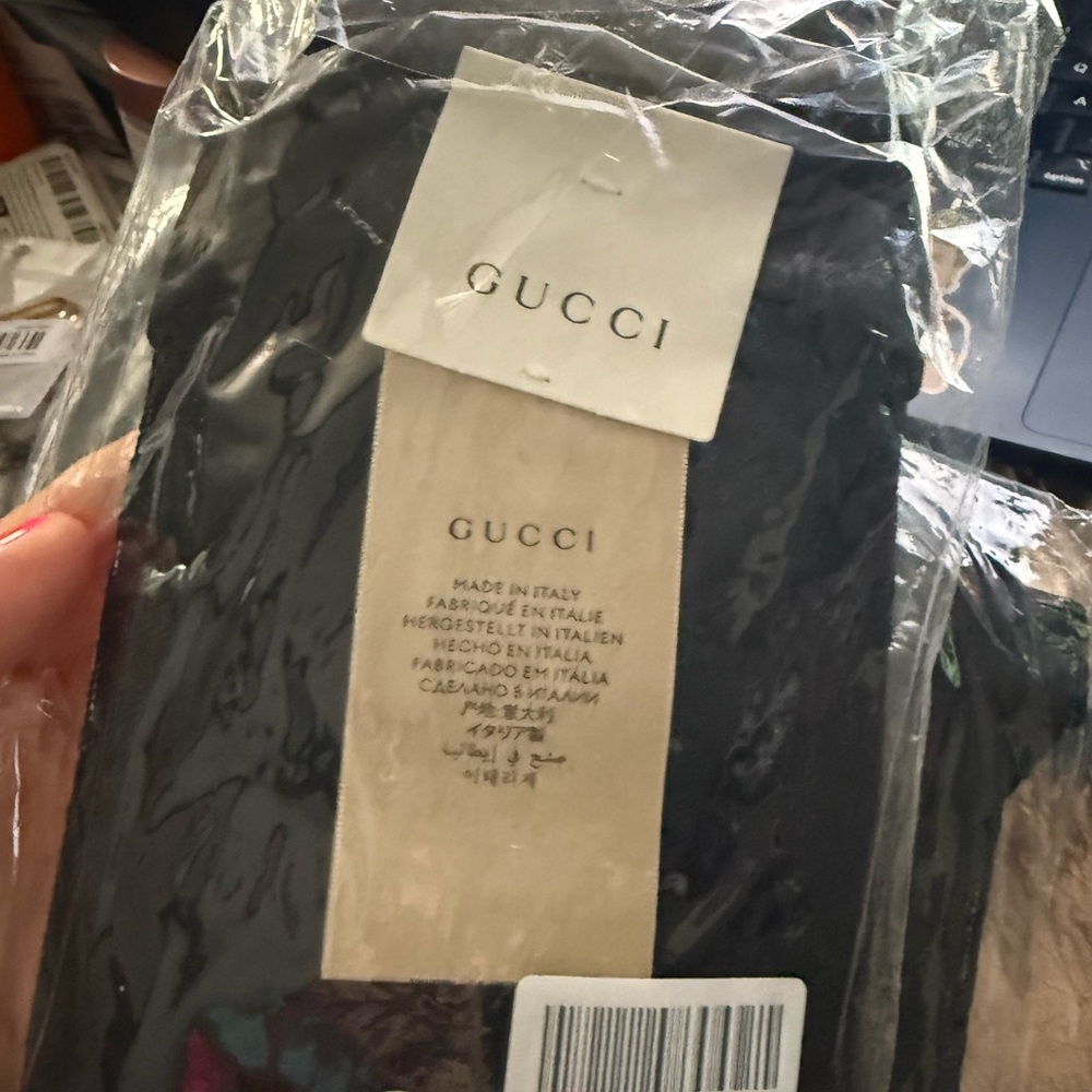 Gucci NWT New Black GG  Tights size medium - Picture 3 of 5